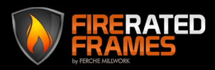 Fire rated wood door frames